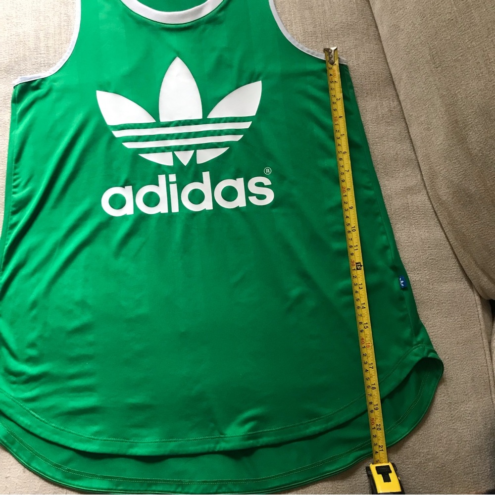 🟧Men’s Green/White Adidas Jersey. Size Medium - Picture 7 of 10